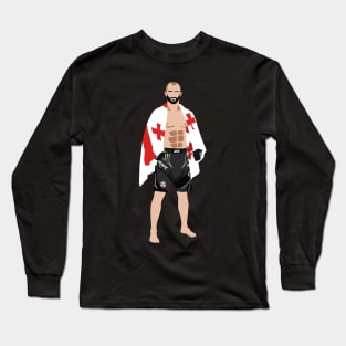 Giga Chikadze georgian mma artist fanmade Long Sleeve T-Shirt